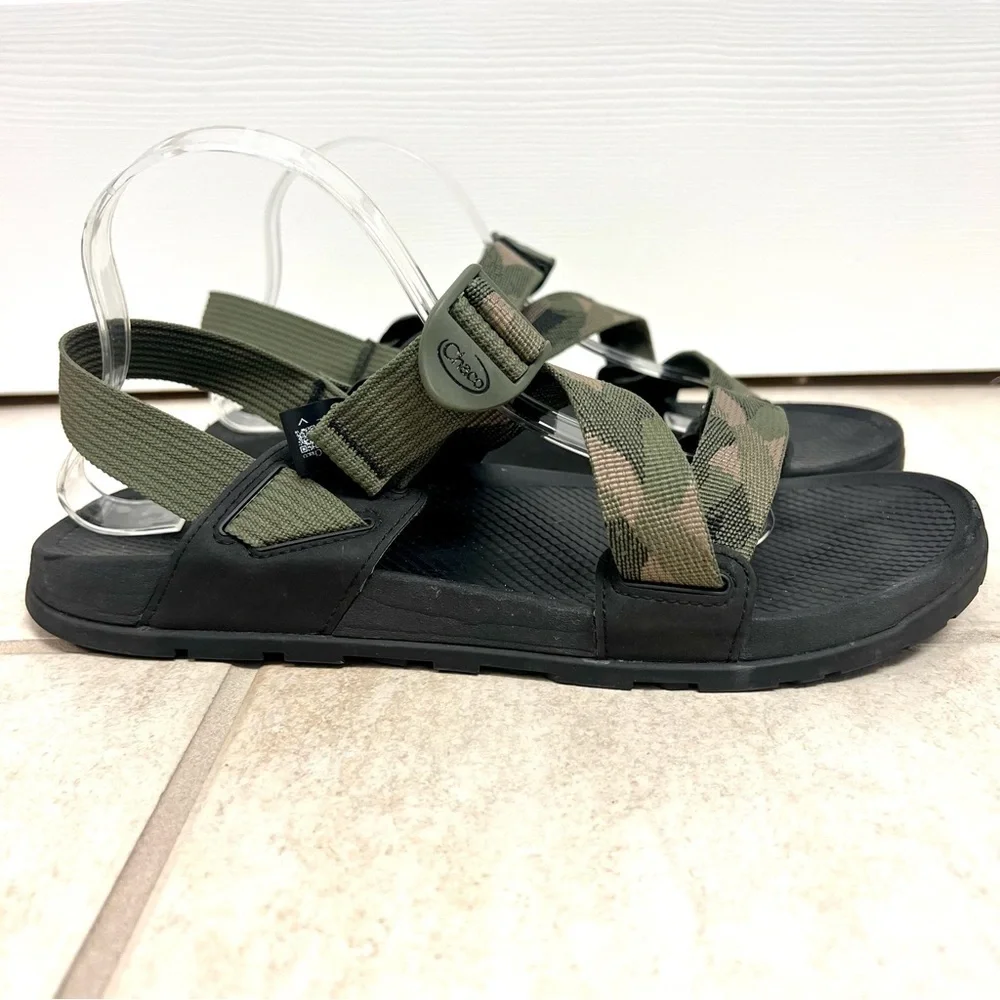 Chaco Men's Z/cloud Lowdown sport Sandal camo comfy hiking military size 11